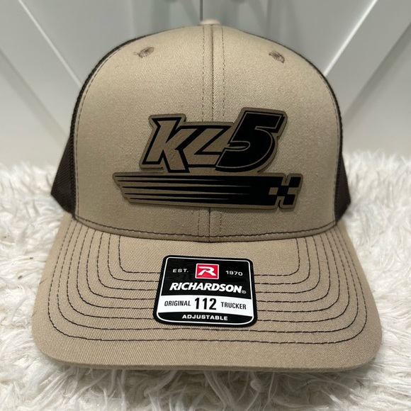 Laser engraved, Kyle Larson Hendrick Motorsport. Richardson 112 trucker hat. - Picture 4 of 8